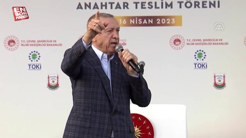 Cumhurbaşkanı Erdoğan Şanlıurfa'da coşkulu kalabalığa seslendi