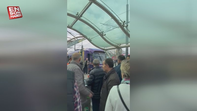 Kabataş-Bağcılar Tramvay Hattı arızalandı