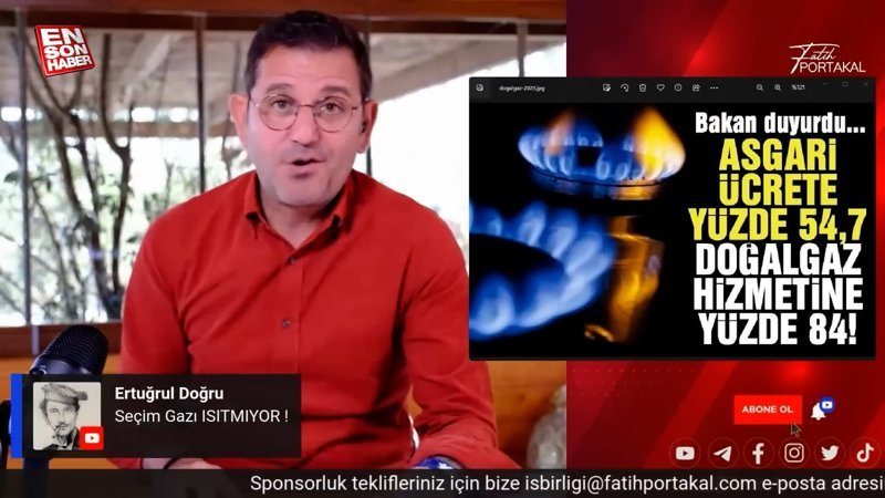 Fatih Portakal'ın geçmişte Karadeniz gazıyla ilgili söylediği sözler tekrar gündeme geldi