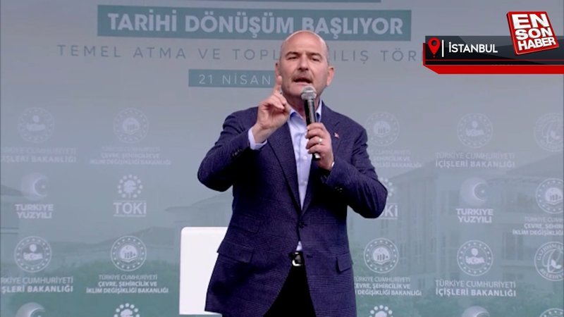 Süleyman Soylu: Terör örgütünün liderleri muhalefet için oy istiyor