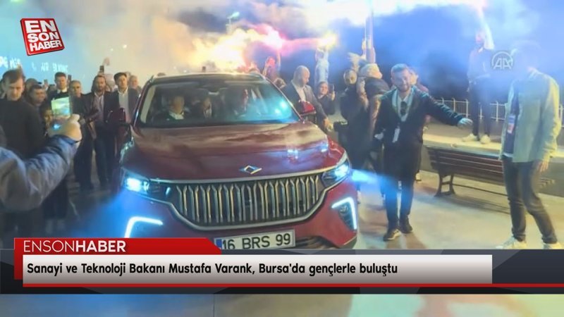 Mustafa Varank, Bursa'da gençlerle buluştu