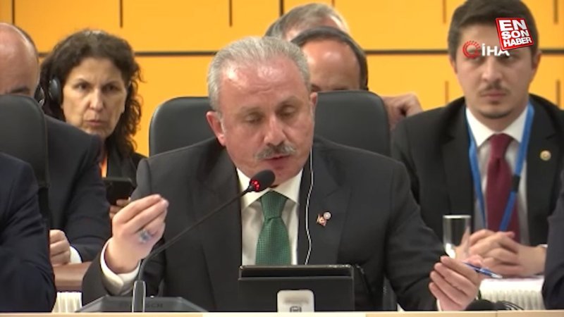 TBMM Başkanı Şentop'tan Rum Yönetimi Meclis Başkanı Dimitriu'ya Kıbrıs yanıtı