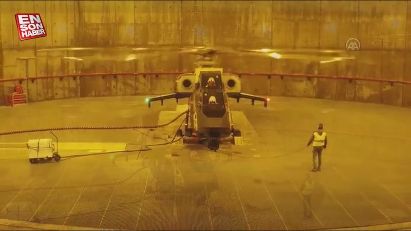 ATAK-2 helikopteri ilk kez motor çalıştırdı