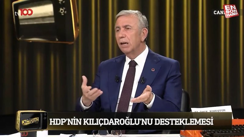 Mansur Yavaş'tan HDP güzellemesi: Mecliste olup derdini anlatmak istiyordur, meşrudur