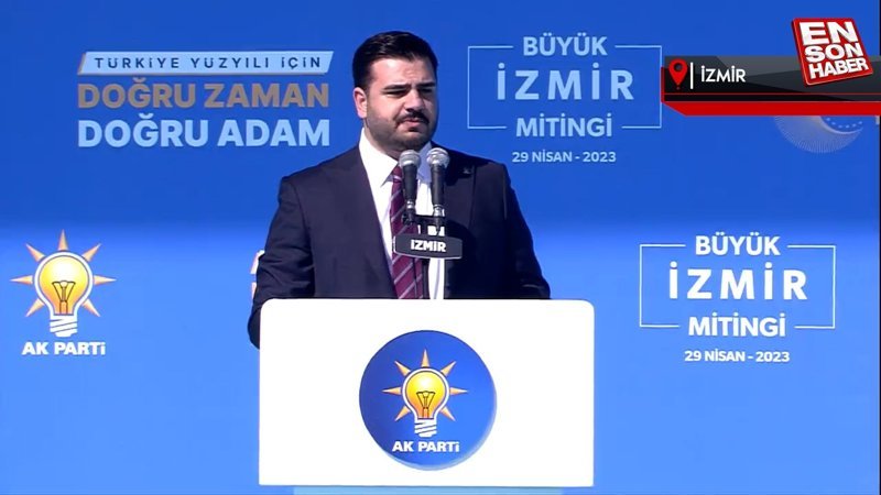 AK Parti Gençlik Kolları Başkanı İnan: İzmir Fethi Sekin'i şehit edenlerin tam karşısındadır