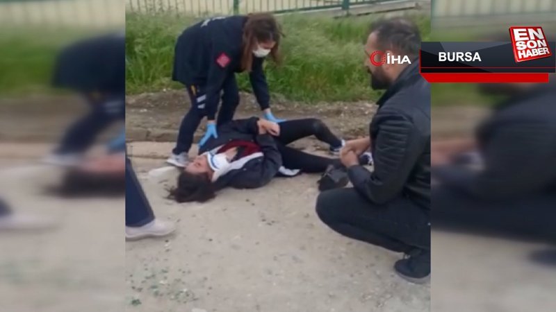 Bursa'da elektrikli scooter kullanan kıza köpekler saldırdı