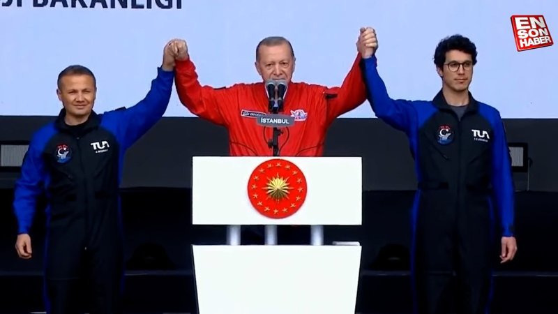 Türkiye'nin uzay yolcuları belli oldu