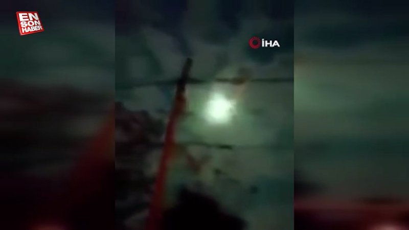 Meksika'da geceyi aydınlatan göktaşı