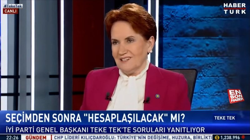 Meral Akşener'den koalisyon övgüsü: Vatandaşın en rahat ettiği yerdir