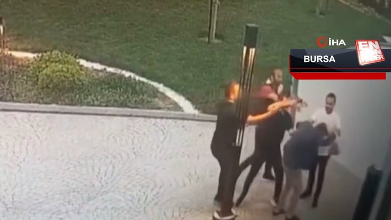 Bursa'da Tıp literatürüne giren kalp profesörüne silahlı saldırı kamerada