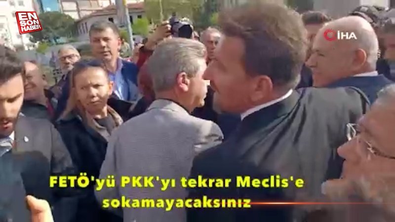 Gençlerden Ali Babacan'a tepki: FETÖ ve PKK’yı tekrar Meclis’e sokamayacaksınız