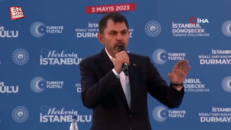 Murat Kurum'dan Ümraniyelilere kentsel dönüşüm ve tapu müjdesi