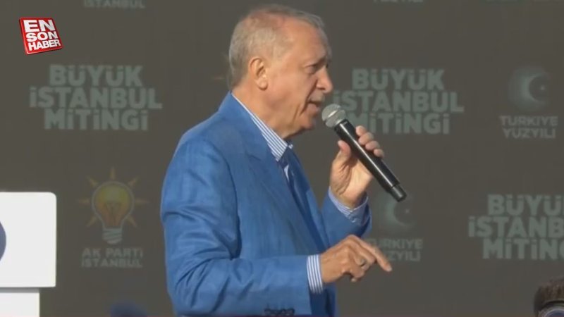 Cumhurbaşkanı Erdoğan: Boğaz'ın altından geçen 3. tüneli yapacağız