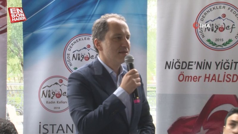 Fatih Erbakan: PKK’nın önde gelenleri, 7’li masa için seçim kampanyası yapıyor