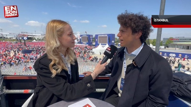 Umut Arman Sonay: Gençlere fırsat tanıyan lider Recep Tayyip Erdoğan'dır