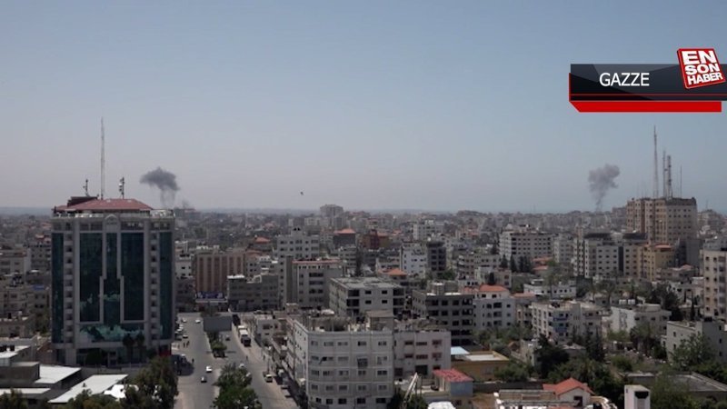 İsrail ordusu abluka altındaki Gazze'yi vurdu