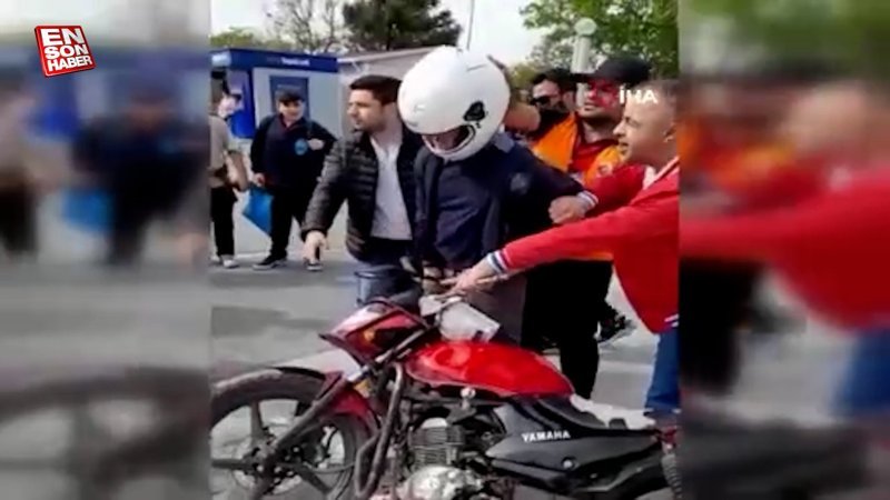 Şişli’de SMA’lı bebeğin yardım kutusunu çalan motosikletli hırsızı vatandaşlar yakaladı