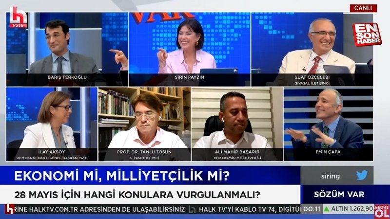 Seçimde, seçmenini yanlış yönlendiren Halk TV'de keyifler yerinde