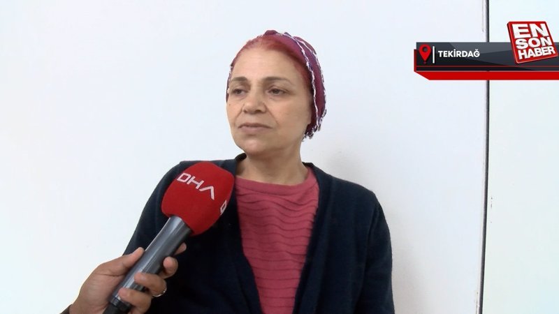 Tekirdağ'da kalan depremzedelerden tepki