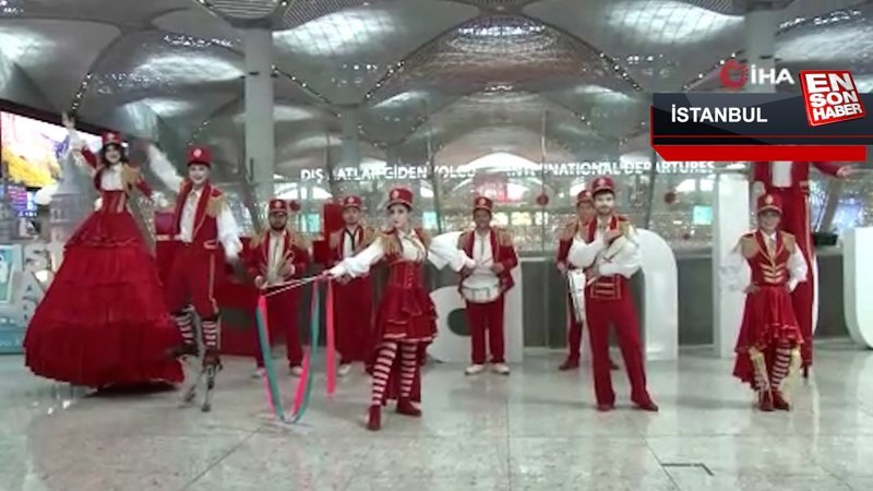 İstanbul Havalimanı’nda 19 Mayıs coşkuyla kutlandı