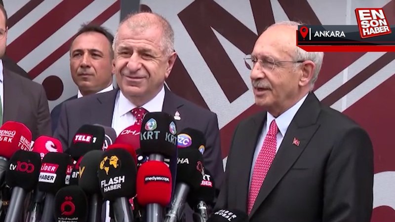 Kemal Kılıçdaroğlu ile Ümit Özdağ bir araya geldi