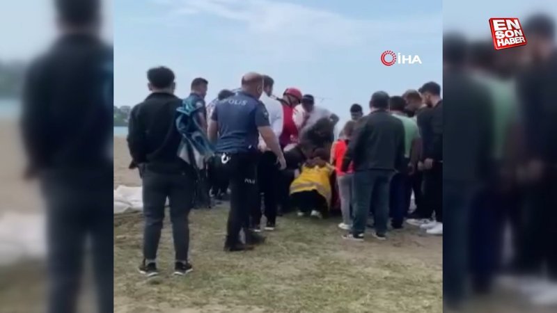 Ordu'da paramotor kazası