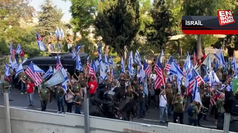 İsrail'de yedek askerler, Başbakan Netanyahu’yu protesto etti