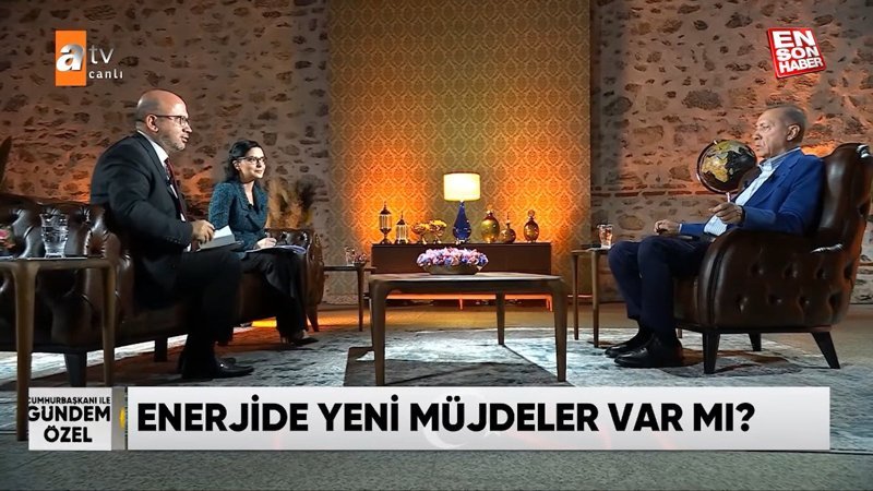 Cumhurbaşkanı Erdoğan'dan 'enerji yeni müjdeler yakın' vurgusu