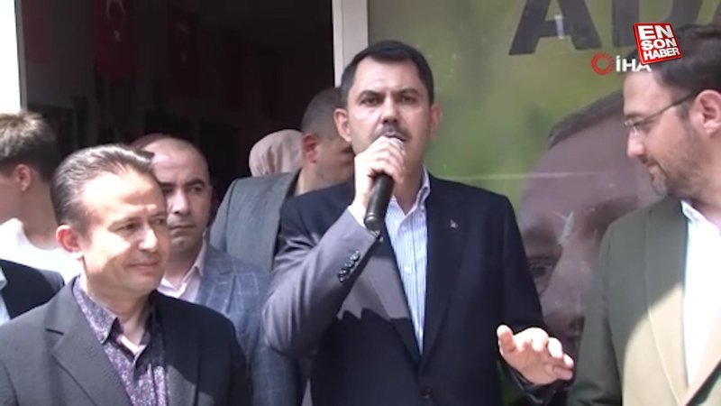 Murat Kurum: Cumhurbaşkanımıza sahip çıkalım