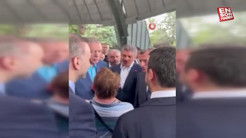 Cumhurbaşkanı Erdoğan ile down sendromlu İbrahim'in diyaloğu