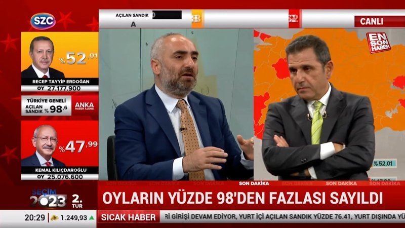 Fatih Portakal'ın seçim sonuçları sonrası suratı asıldı