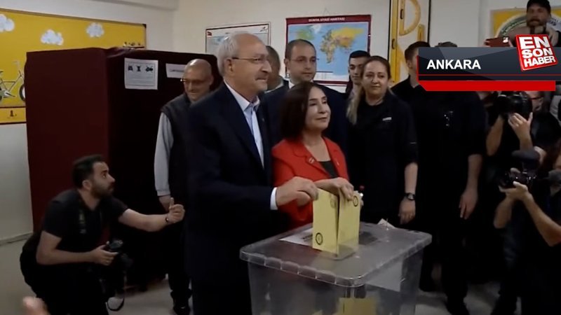 Millet İttifakı Cumhurbaşkanı adayı Kemal Kılıçdaroğlu oyunu kullandı