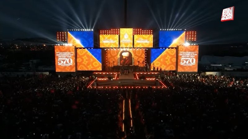 İBB'den Maltepe miting alanında fetih kutlaması