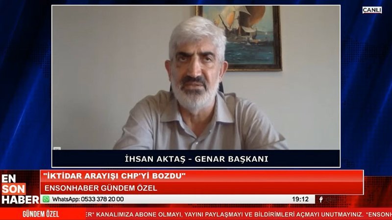 İhsan Aktaş: Kongre olursa Ekrem İmamoğlu CHP'yi alır