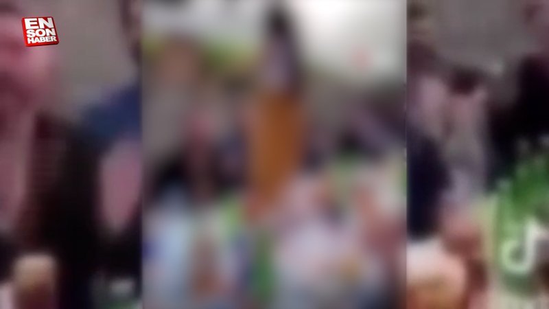 Kayseri'de bir grup küçük kızı alkol masasında oynattı