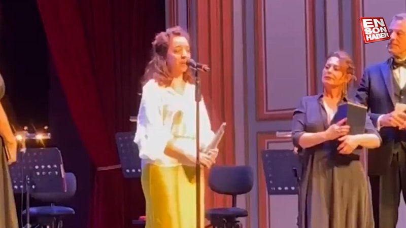 Oyuncu Asiye Dinçsoy'un seçim hazımsızlığI