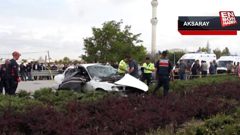 Aksaray'da 6 yıl önce eşini kaybettiği yerde vefat etti