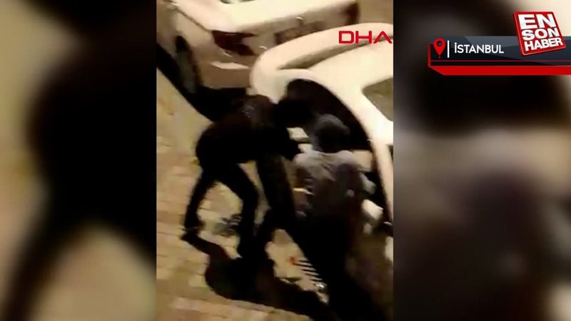 Bağcılar'da otomobile giren hırsızlara balkondan patates fırlattı