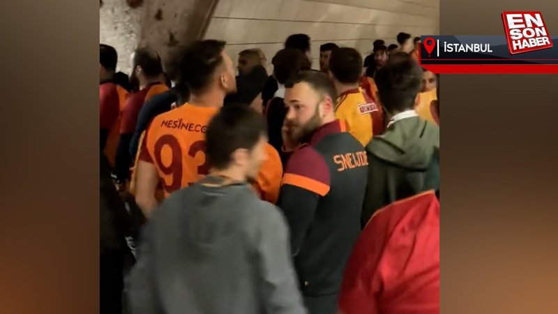 Büyük derbi öncesi metrolar durdu: Taraftarlar isyan etti