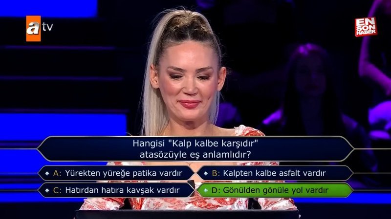 Kim Milyoner Olmak İster'de seyircilerin verdiği cevaba şaşırdı