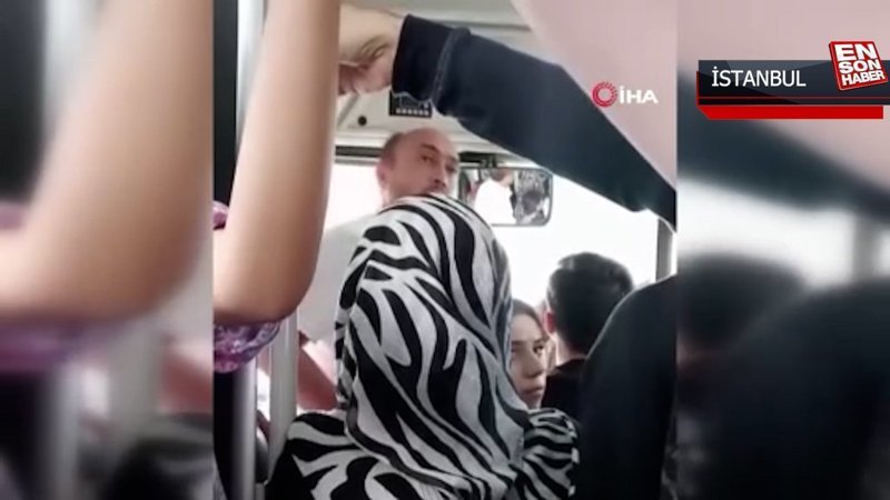 Otobüs şoförü gitmiyorum dedi, yolcular tepki gösterdi