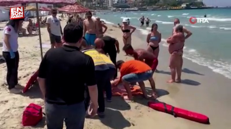 Kız arkadaşını kurtarmak isterken kendisi de boğuluyordu