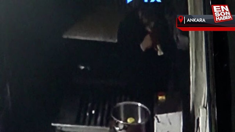 Lokantadan hırsızlık yapan zanlı, pideyle karnını doyurdu