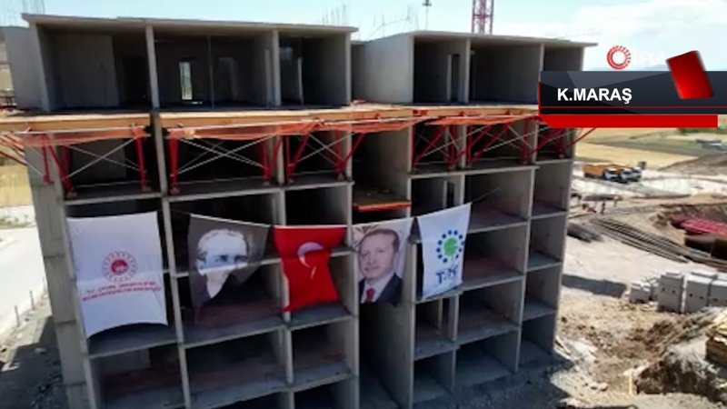 Depremzedeler için mesai sürüyor, konutlar yükseliyor