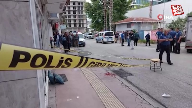 Samsun'da iş yerinin önünde silahlı saldırıya uğrayan kişi ağır yaralandı