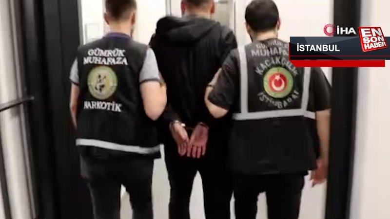 İstanbul Havalimanında uyuşturucu kurye operasyonu