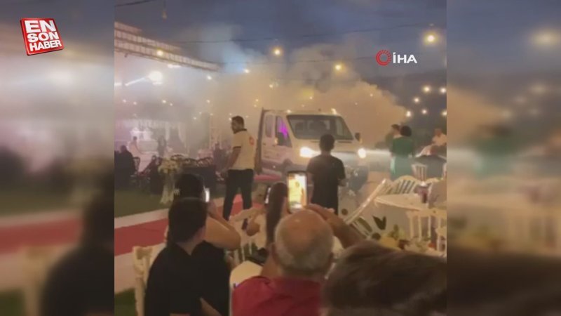 Antalya'da sivrisinekler düğünü bastı, ilaçlama ekipleri yardıma koştu