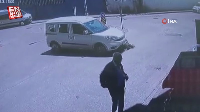 Bursa’da önüne çıkan yayaya çarptı, fark etmeyip üzerinden geçti