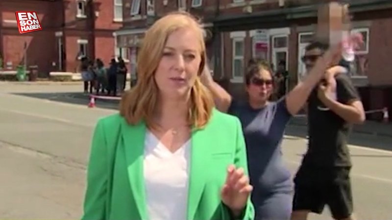 İngiltere'de cinayetin işlendiği olay yerinde dans etti