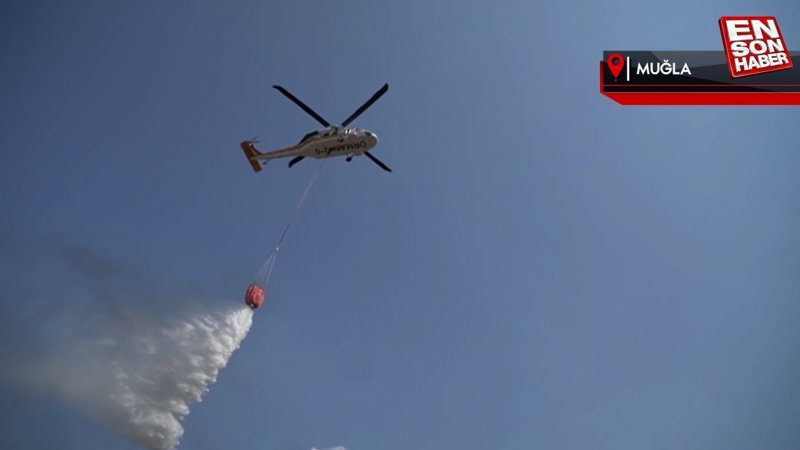 Yangın söndürme helikopteri 'Nefes' göreve başladı